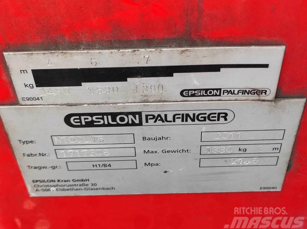 Palfinger EPSILON M100L75 Yükleme vinçleri