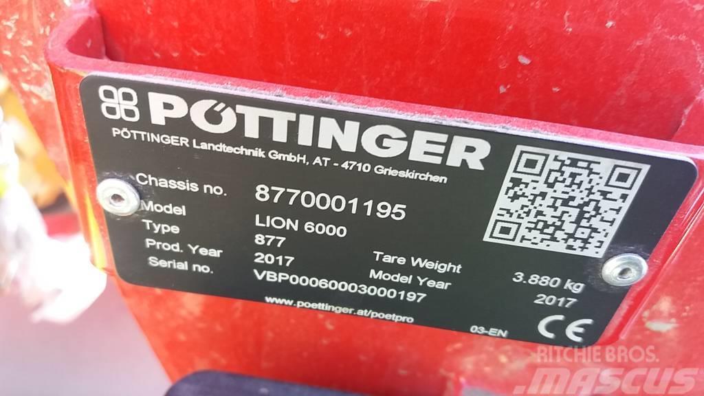 Pöttinger Lion 6000 tasojyrsin Üniversal ekim makinasi