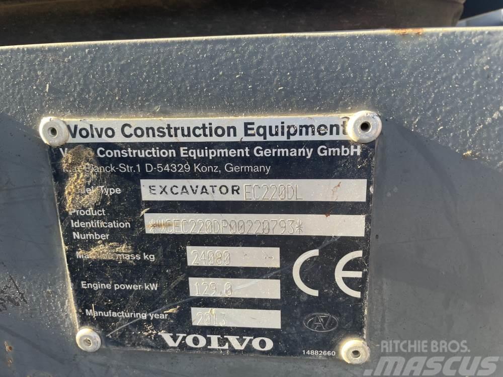 Volvo EC220DL Paletli ekskavatörler