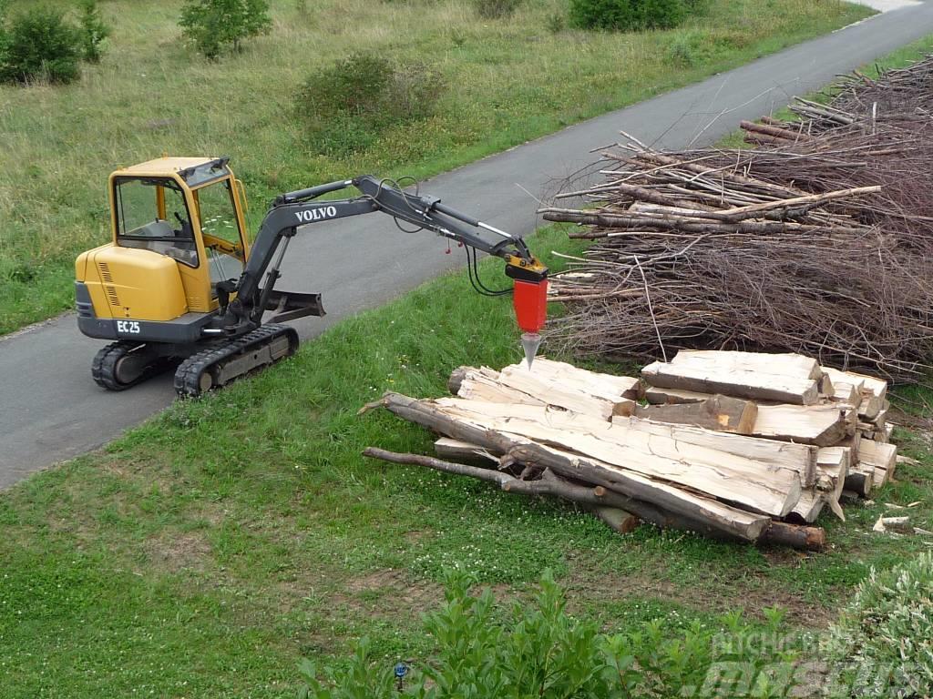  Konusni cepilec drv za bagre Kegelspalter Holzspal Odun kirma, yarma ve dograma makinasi