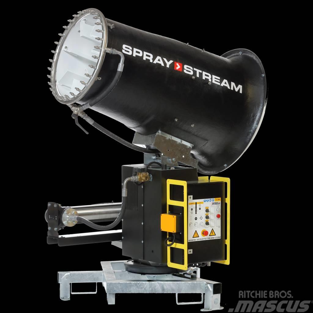 SprayStream STØV / FOG  Cannons   -         Støv/lugt-kontrol Buğulandırma sistemleri