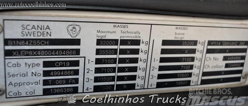 Scania 114 G 380 Çiftlik/hububat forkliftleri