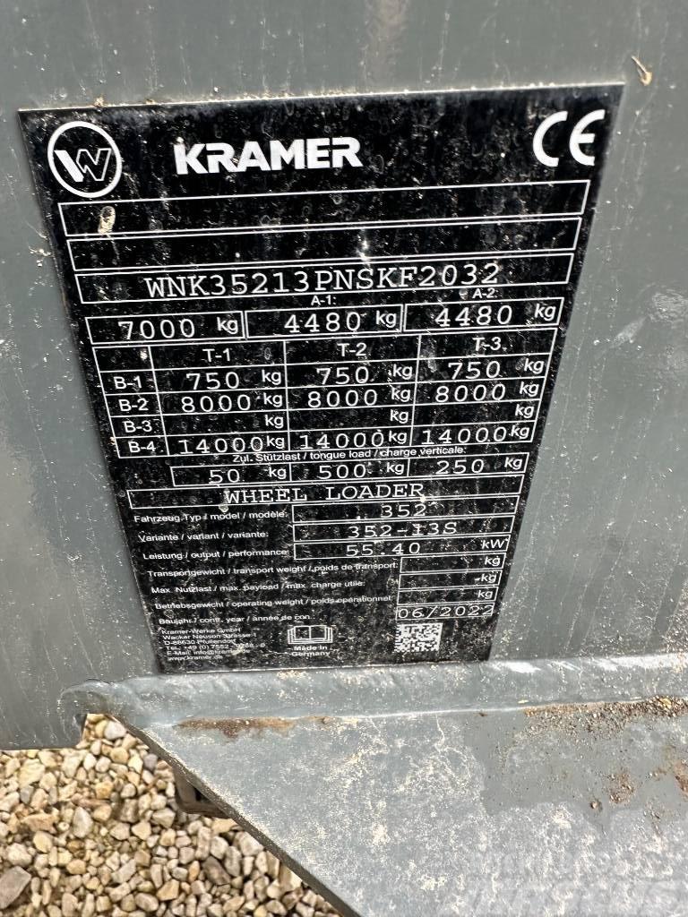 Kramer 8105 Tekerlekli yükleyiciler