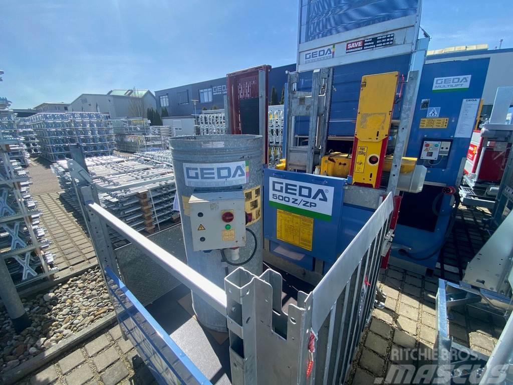 Geda 500Z/ZP Diger lift ve platformlar