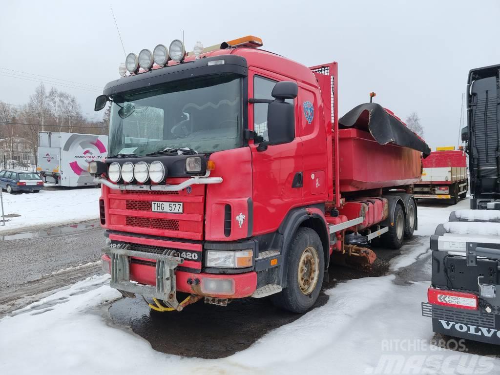 Scania R 124 Damperli kamyonlar