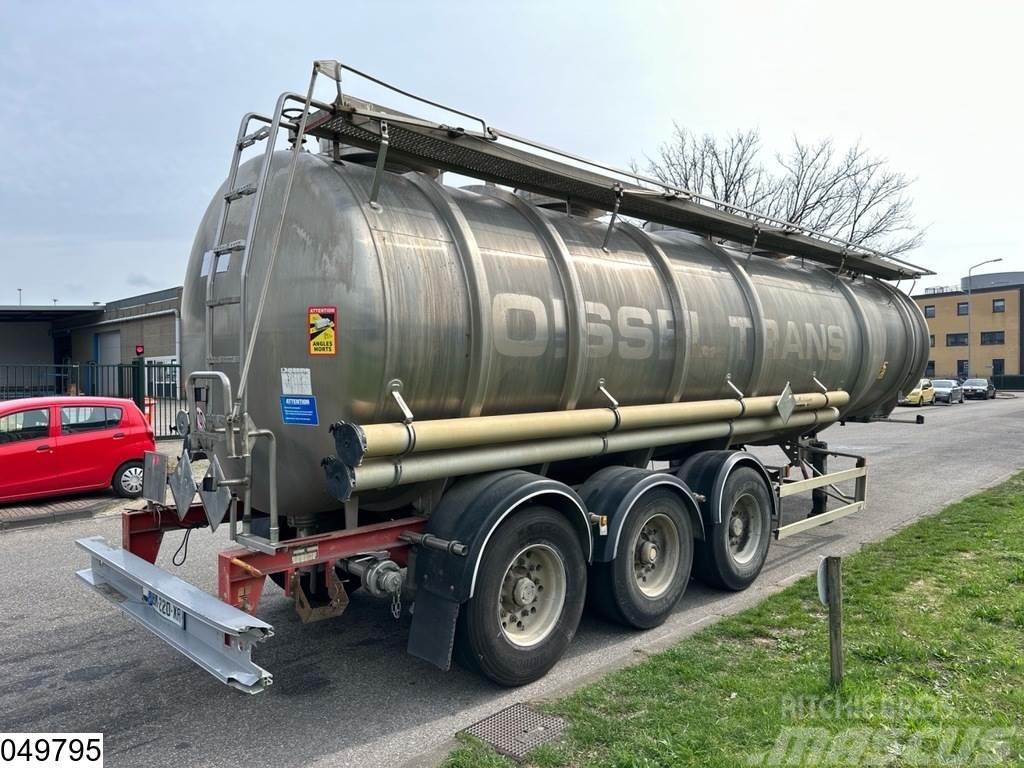 Magyar Chemie 37500 Liter RVS Tank, 1 Compartment Tanker yari çekiciler