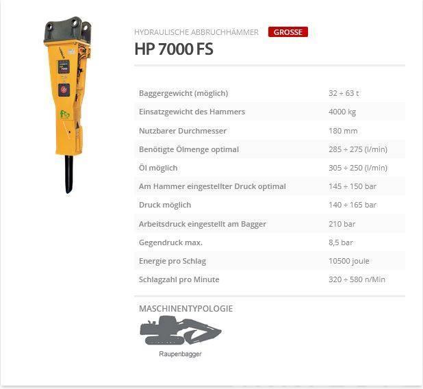 Indeco HP 7000 FS Hidrolik kırıcılar