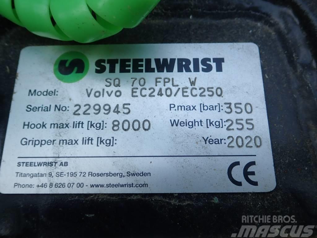 Steelwrist vollhydr. Schnellwechsler SQ70 für Volvo EC250ENL Quick connectors