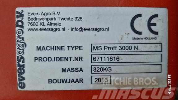 Evers hydr. skrape MS Proff 3000 N Diger kar ve yol makinalari