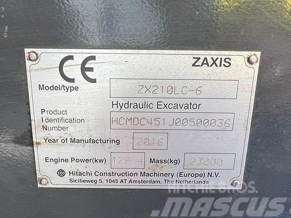 Hitachi ZX 210LC-6 Paletli ekskavatörler