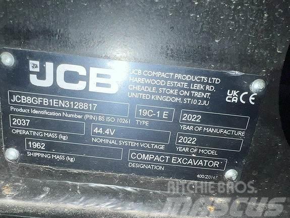 JCB 19C-1 Etec Mini ekskavatörler, 7 tona dek