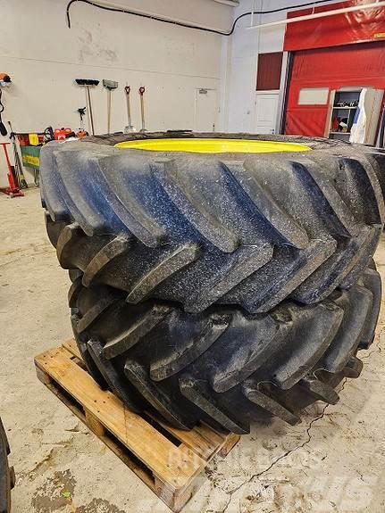 John Deere Hjul par: Michelin Multibib 650/65R42 Ukjent Gul Tekerlekler