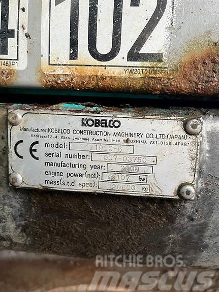 Kobelco SK210LC-6 Paletli ekskavatörler