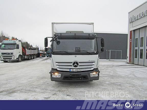 Mercedes-Benz ATEGO 818L/42 15 Paller norka skap Kapali kasa kamyonlar