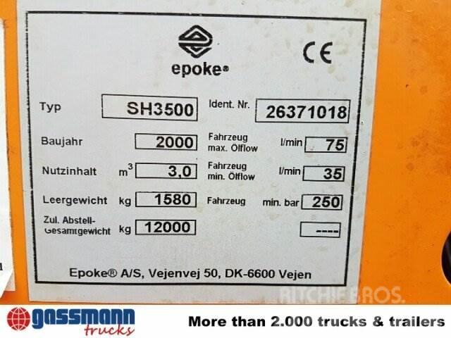 Epoke Salzstreuer SH 3500 mit Hydraulikantrieb Diger traktör aksesuarlari