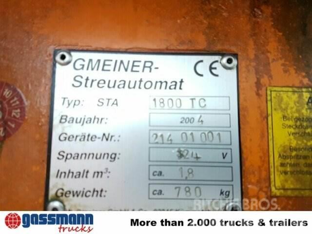 Gmeiner Streuautomat STA 1800 TC mit Diger traktör aksesuarlari