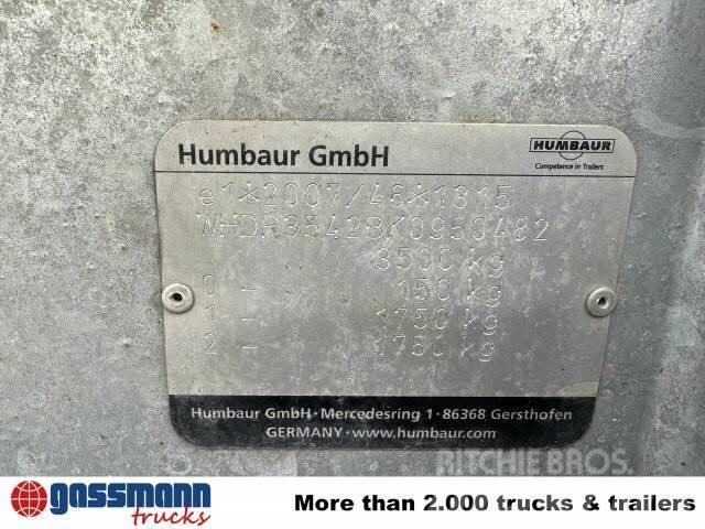 Humbaur HS 353016, Verzinkt Alçak yükleyici
