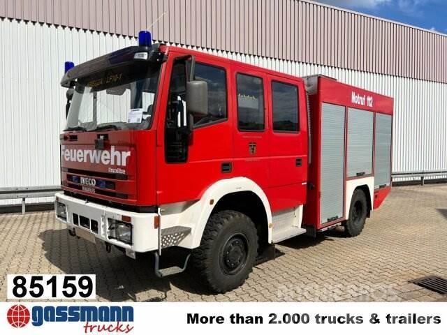 Iveco FF 95 E 18 4x4 Doka, Euro Fire, LF 8/6 Feuerwehr Belediye / genel amaçli araçlar