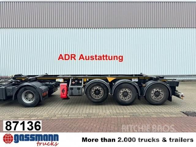 Kässbohrer Multicont Container Chassis, ADR, Liftachse Diger yari çekiciler