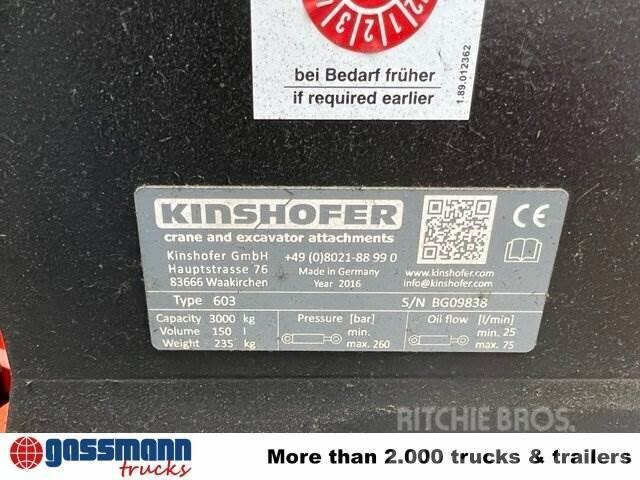 Kinshofer KM 603-150 Araç üzeri vinçler