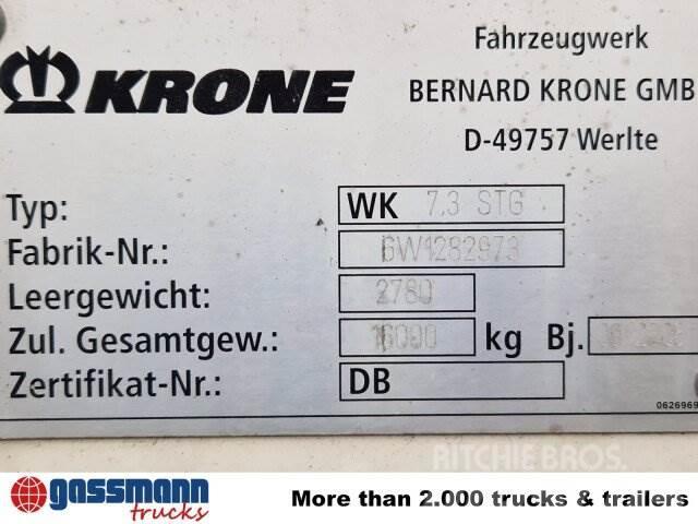 Krone WK 7.3 STG Wechselbrücke Römorklar, konteyner