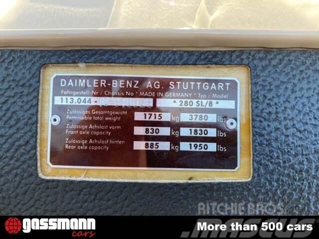 Mercedes-Benz 280 SL Pagode W113 - Komplett restauriert Diger kamyonlar