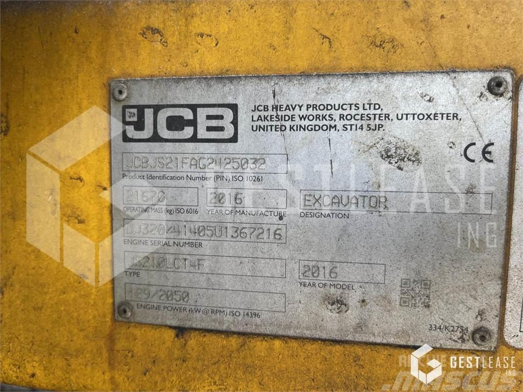 JCB JS210 Paletli ekskavatörler