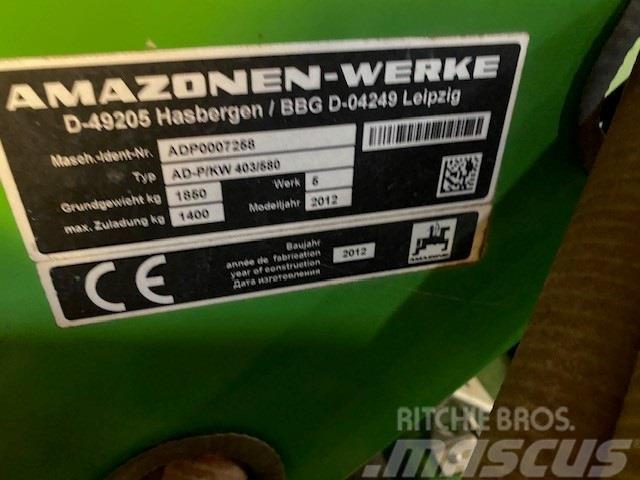 Amazone KG4000 Super / AD-P KW403 Tirmiklar