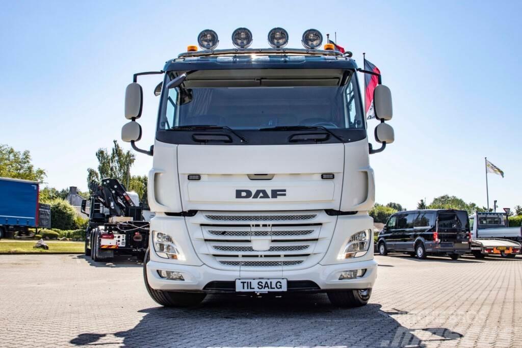 DAF CF 440 8x2 FAQ m. Kroghejs/Kran Vinçli kamyonlar