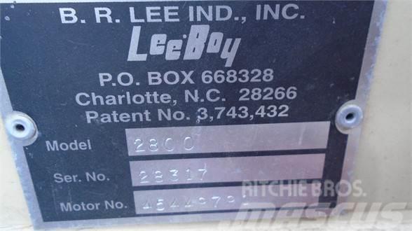 LeeBoy 2800 Asfalt makina aksesuarlari