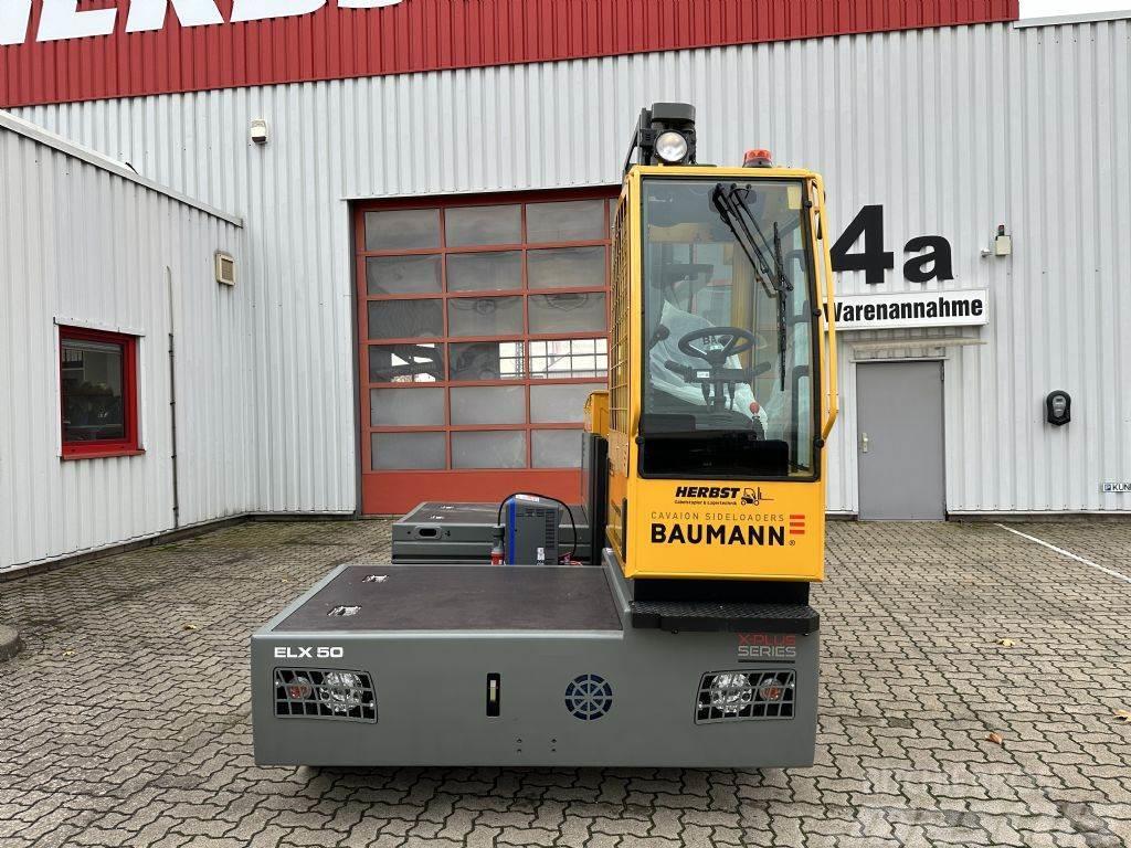 Baumann ELX 50/14/72 TR 120V 700Ah Sideloader - dört yönlü forkliftler