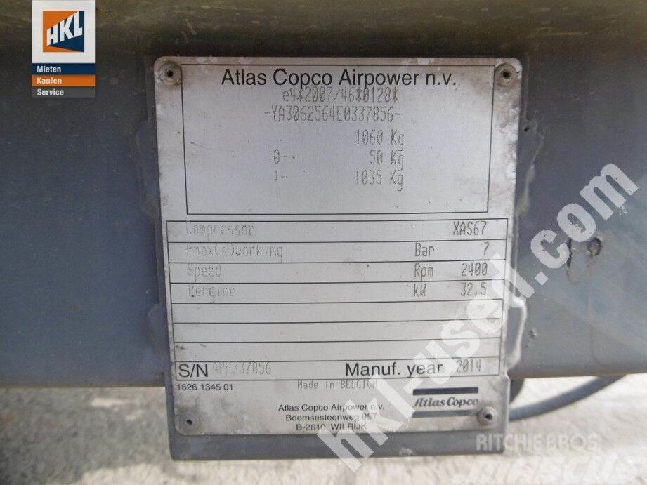 Atlas Copco XAS 67 Kompresörler