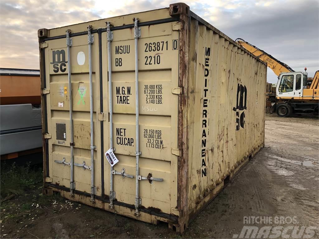  20FT Container Depolama konteynerleri