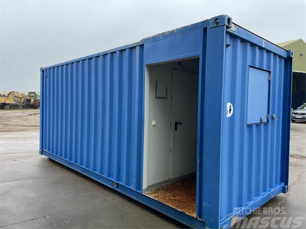  20FT container, isoleret med svalegang. Depolama konteynerleri