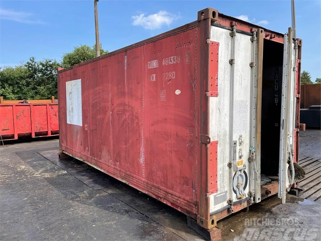  20FT container, lukket, til dyrehold eller lign. Depolama konteynerleri