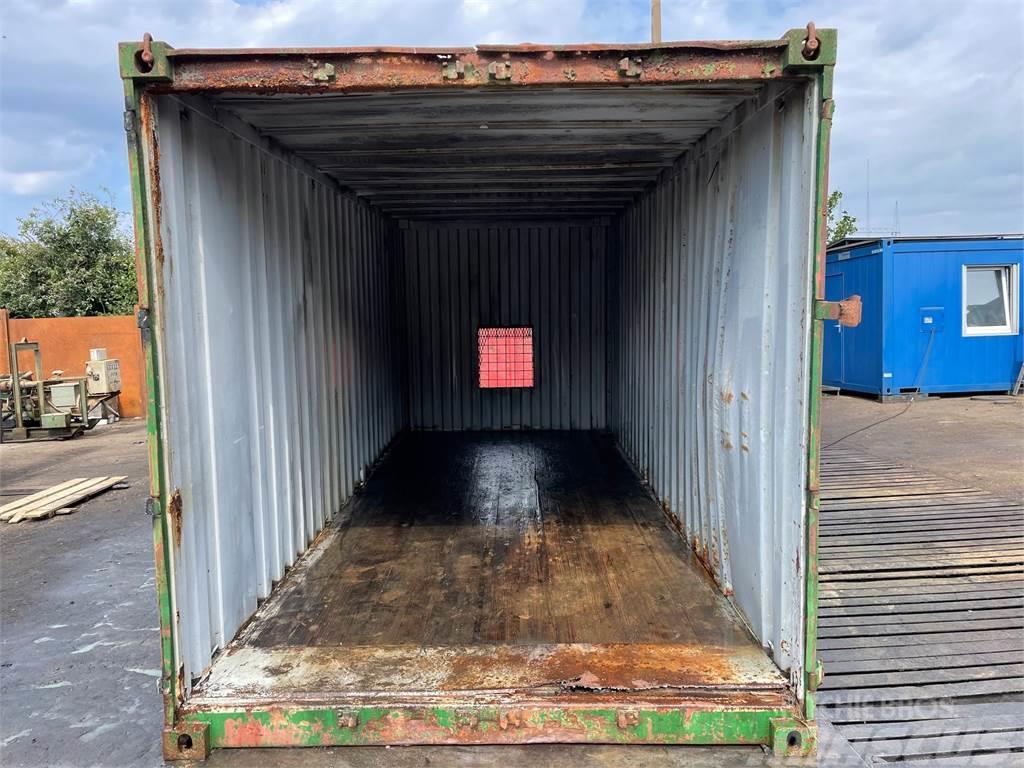  20FT container uden døre, til dyrehold eller lign. Depolama konteynerleri