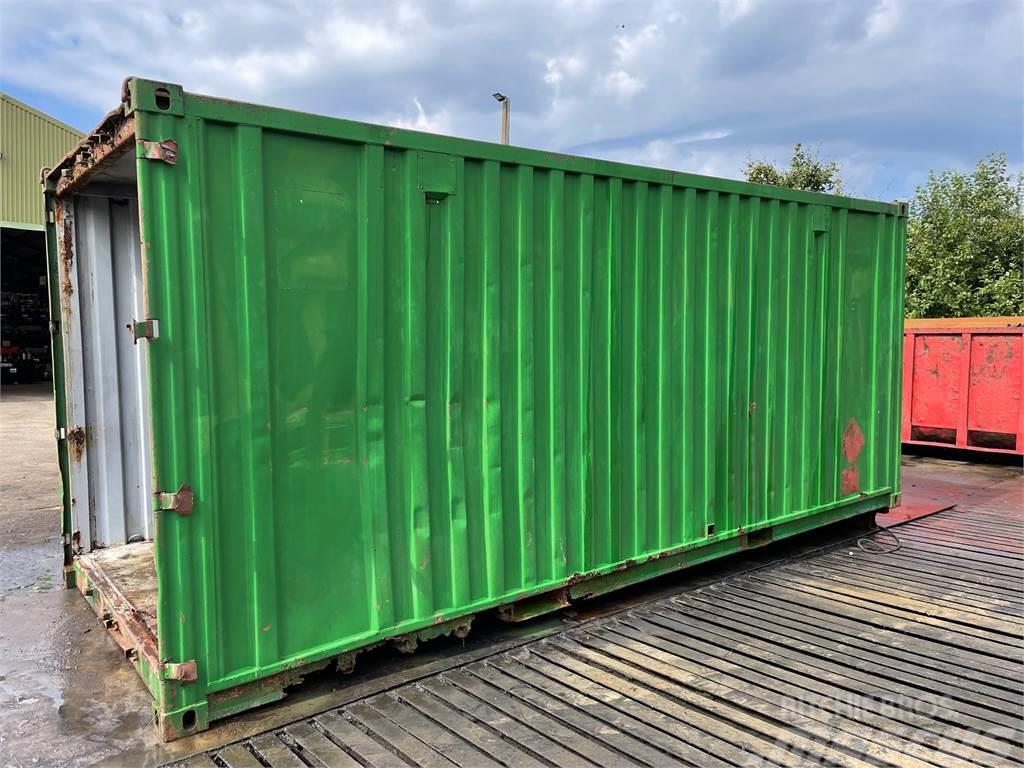  20FT container uden døre, til dyrehold eller lign. Depolama konteynerleri