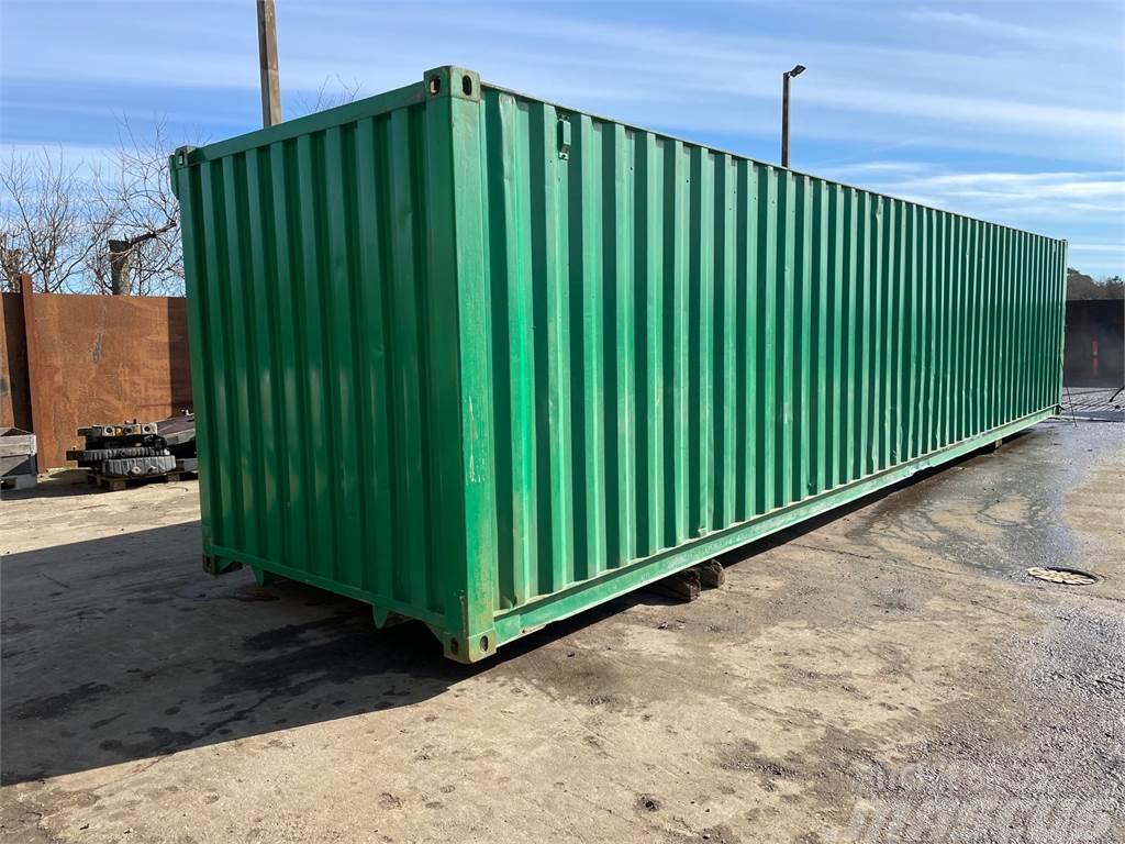  40ft container opdelt i 2 rum. Depolama konteynerleri