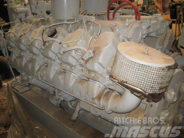 Baudouin V12 type DNP12M marinemotor Motorlar