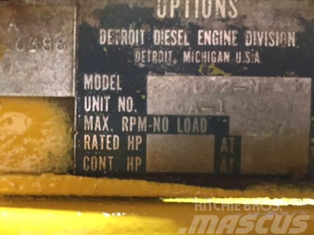 Detroit 4-71 motor - excl. starter Motorlar
