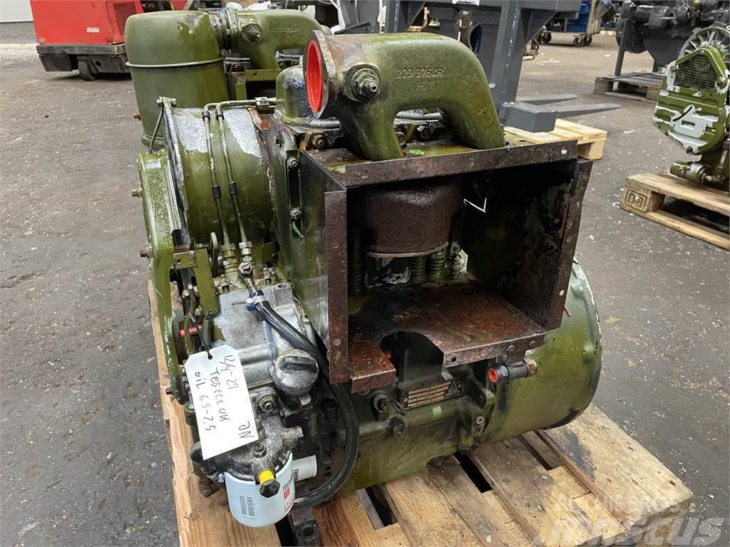 Deutz F2L511 motor, luftkølet, ex. army Motorlar