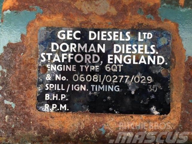 Dorman 6QTM marinediesel motor - kun til reservedele Motorlar