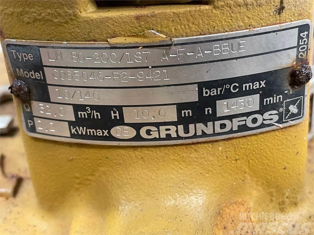 Grundfos type LM 80-200/187 A-F-A BBUE pumpe Su pompalari
