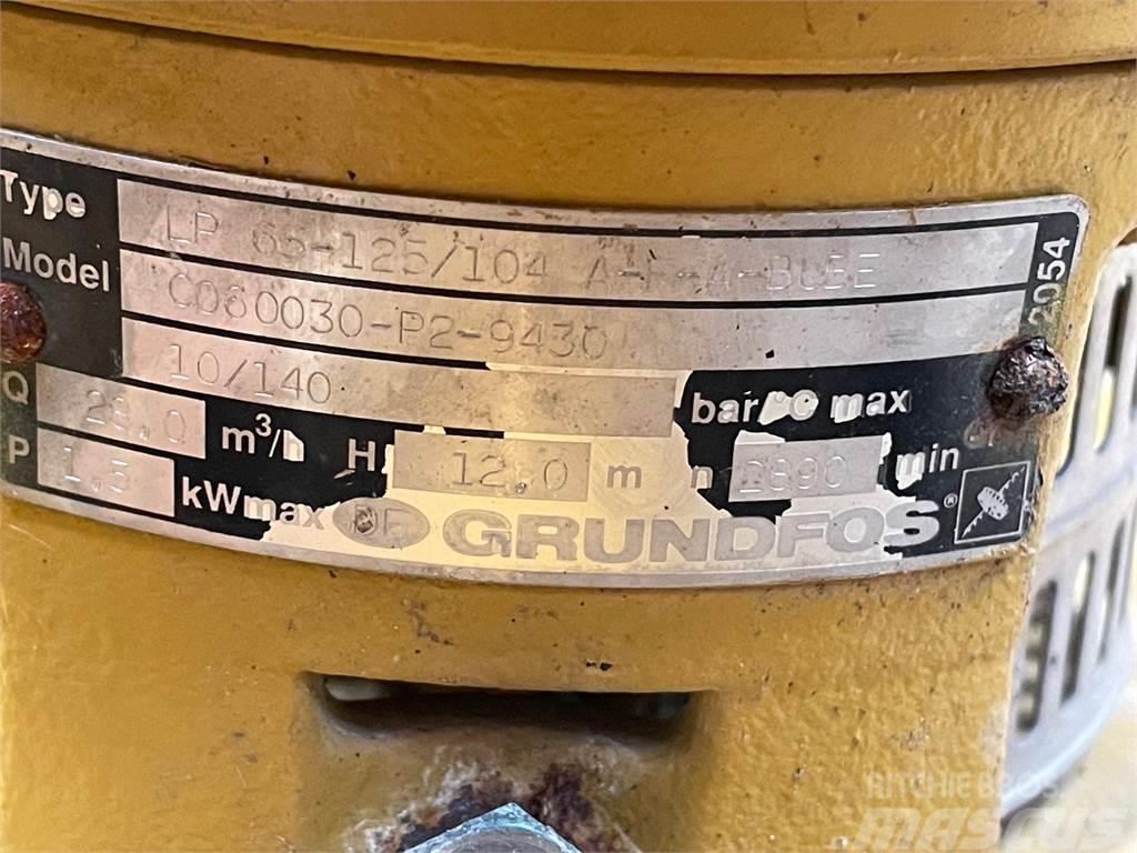 Grundfos Type LP 65-125/104 A-F-A-BU5E pumpe Su pompalari