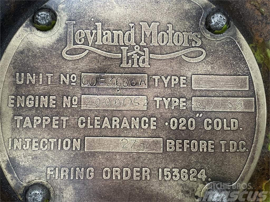 Leyland 401 OUE 3606A motor - kun til dele Motorlar