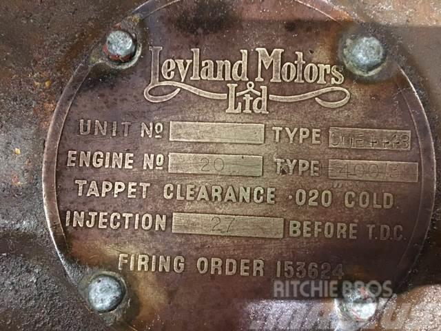 Leyland (Motors Ltd. England) Type 400/387-MK3 Motorlar