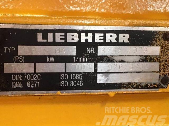 Liebherr Type D90S NA motor ex. Liebherr R932 HD/SL Motorlar