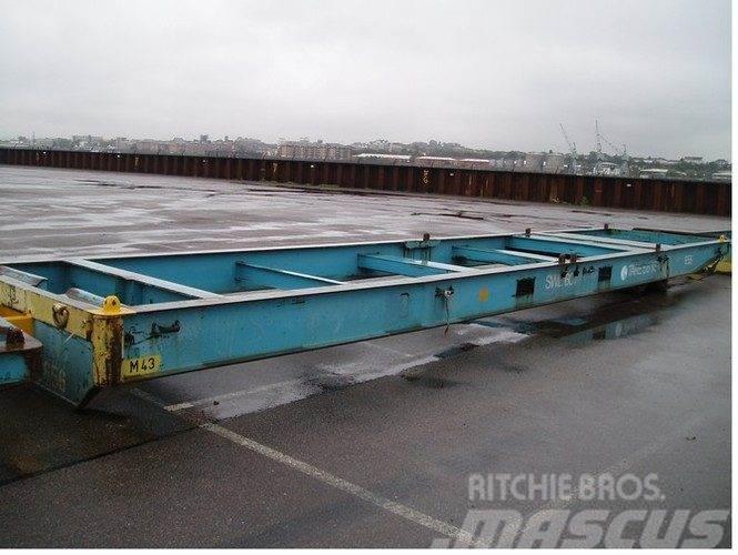 Mafi trailer - 40 ft./60 ton - 1 stk Low loader yari çekiciler