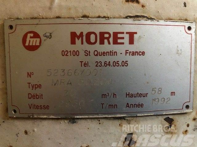 Moret Pumpe Type MRA 50.200 Su pompalari