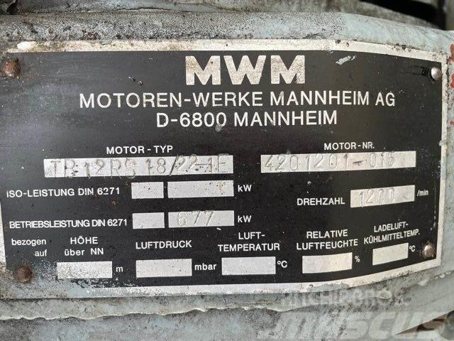 MWM TB12RS 18/22-1E motor Motorlar